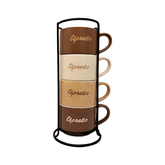 4PC ESPRESSO CUP SET