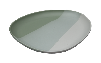 4PC TEXTURED STONE DINNER PLATES